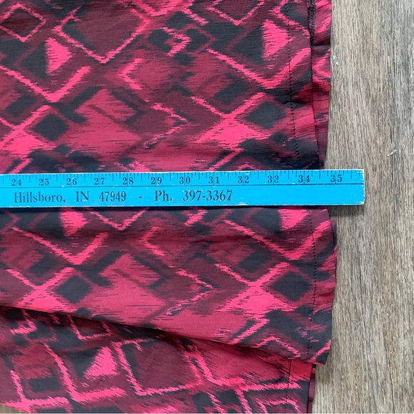 Cupcakes and Cashmere Chiffon Trapeze Dress size small - Picture 4 of 6